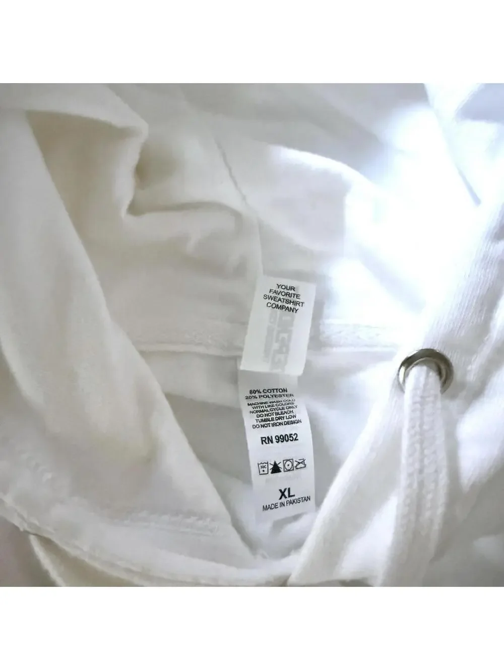 Friends long sleevewhite soft hoody 